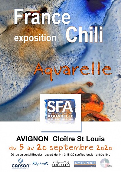 affiche exposition SFA France Chili
