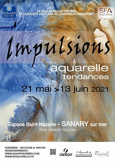 Affiche expo SFA Sanary 2021