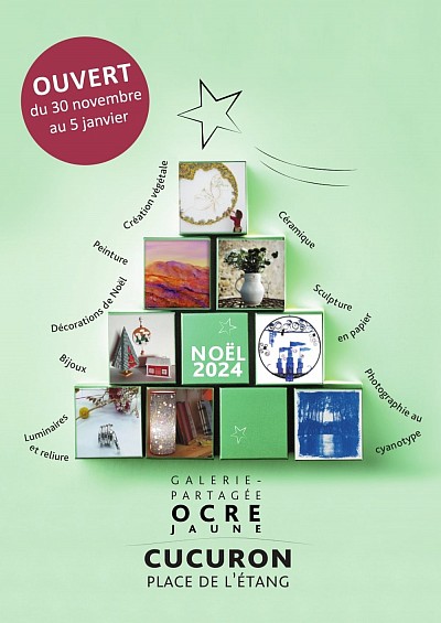 galerie ocre jaune à Cucuron